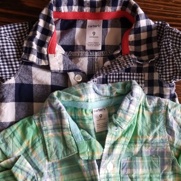 Two Carter's Rompers - Picture 3 of 8